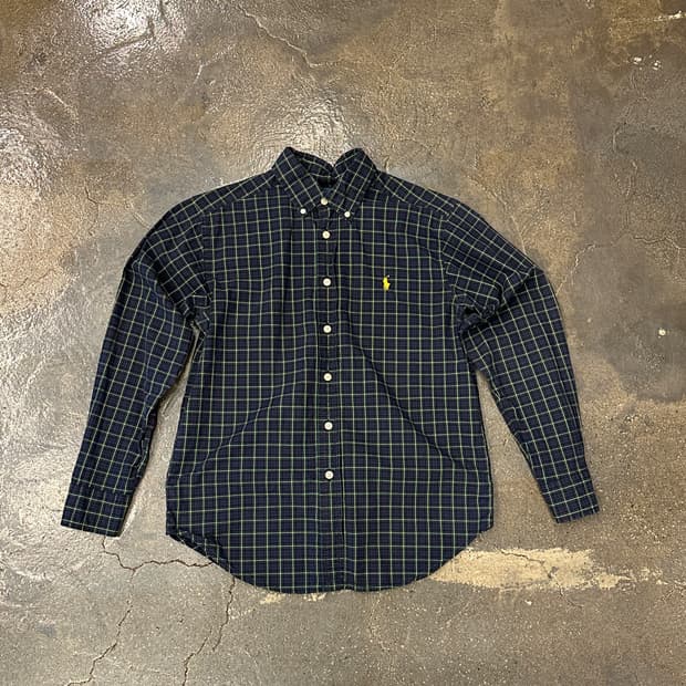 폴로 랄프로렌  체크 셔츠 M