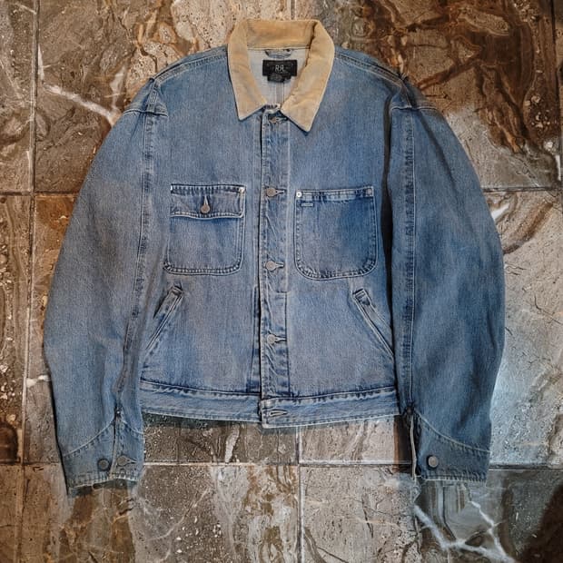 더블알엘 데님자켓 