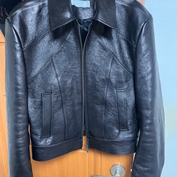 웨이비니스 크롭 레더 자켓 2사이즈