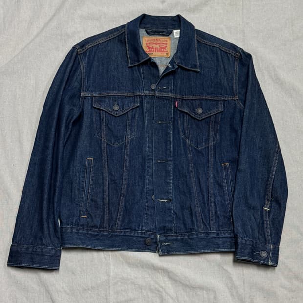 리바이스 진청 데님 트러커 자켓 M