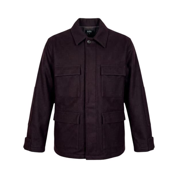 a.p.c. wool field jacket