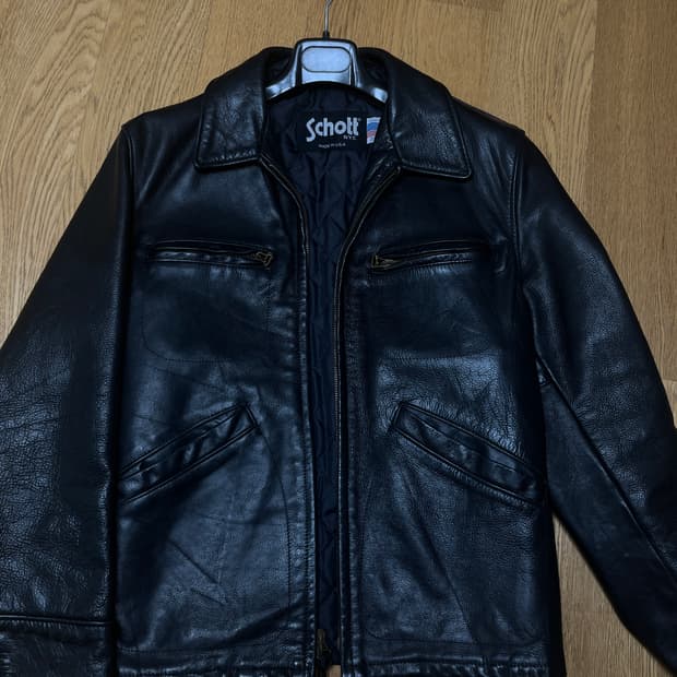 Schott 레더 자켓 36