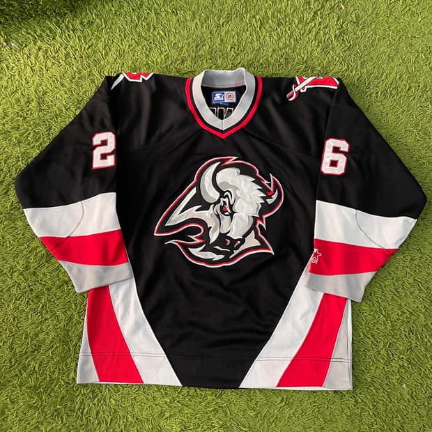 스타터 Nhl 럭비 유니폼 져지