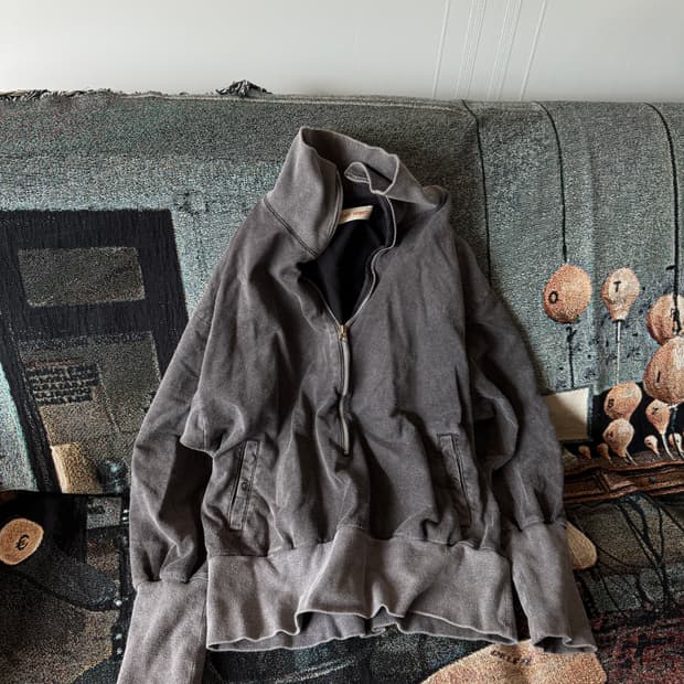 바벨 오브젝트 25SS 집 스웻 페이드 블랙