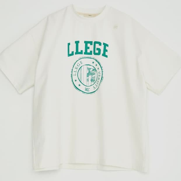 렉토 / LLEGE 오버핏 반팔 티셔츠 / os