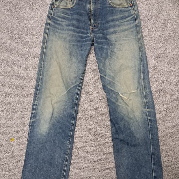 리바이스502 셀비지