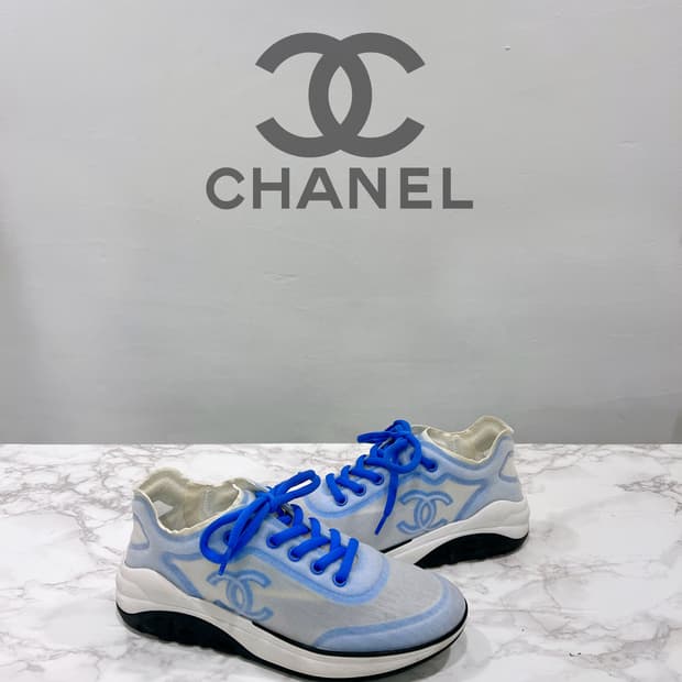 CHANEL 샤넬 메쉬 스니커즈 37