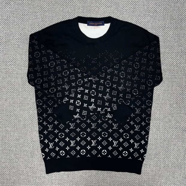 [정품/S] 루이비통 그라디언트 모노그램 니트