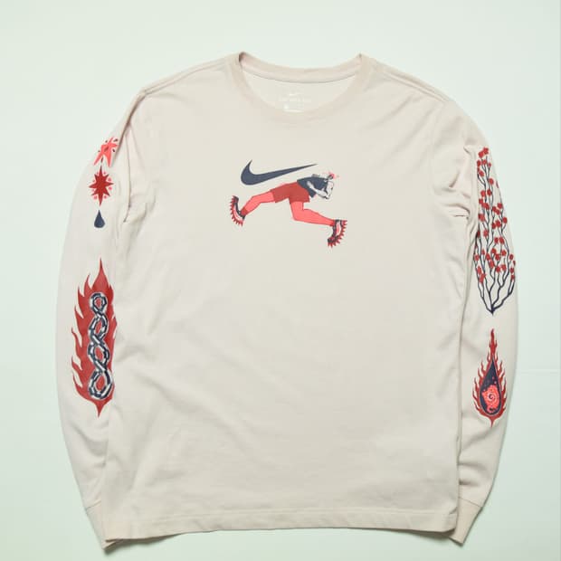 나이키 드라이핏 그래픽 롱슬리브 티셔츠 L