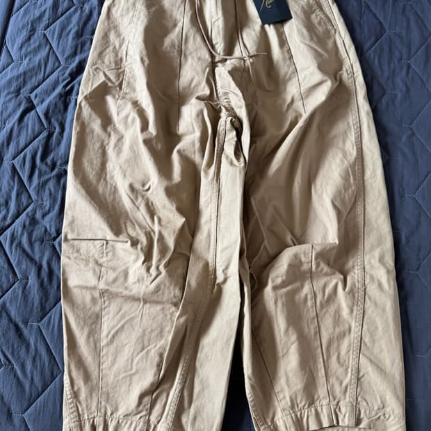 니들스 H.D. 밀리터리 팬츠 카키 S MR234 소재 불량 새 상품