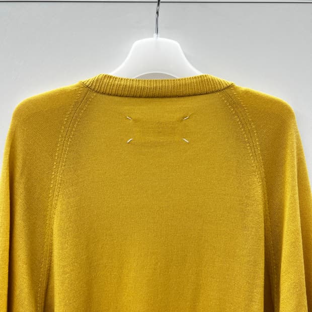 07FW) wide long cardigan