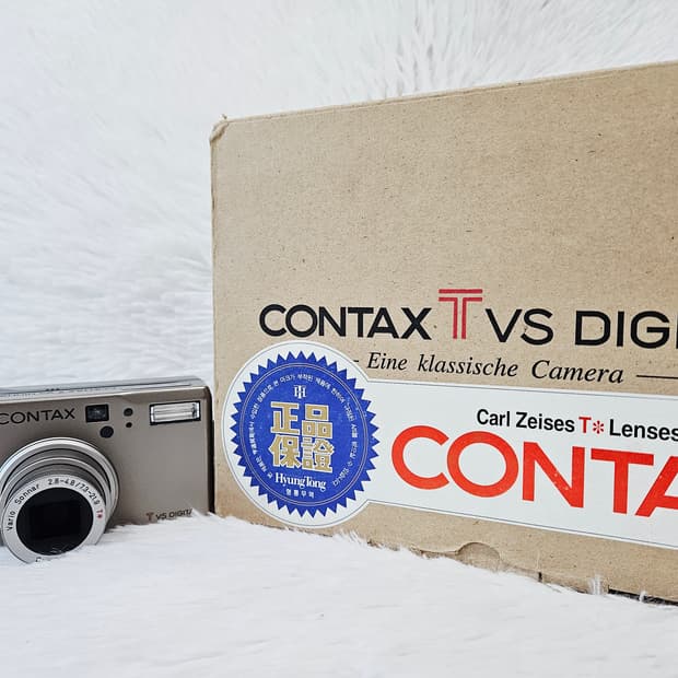 [A급] 콘탁스(CONTAX) TVS Digital 디카, 디지털카메라 