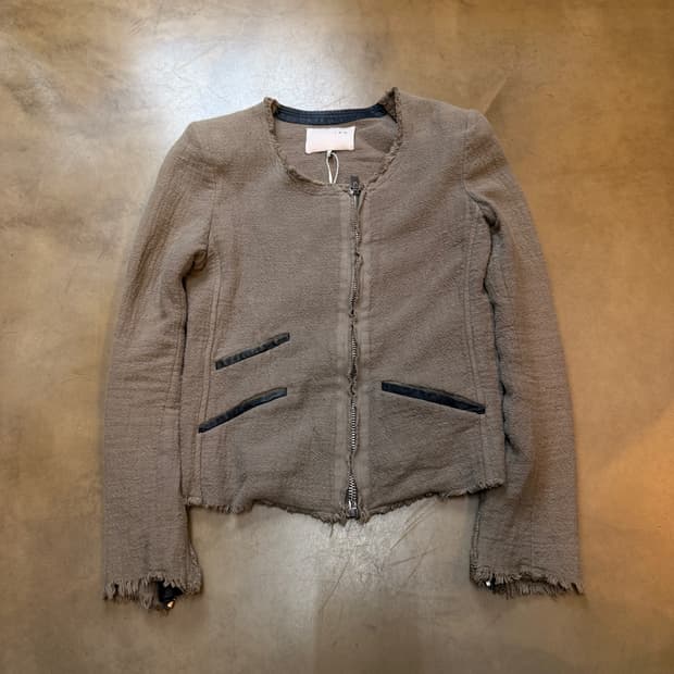 이로 IRO BARRY  데미지 자켓 MADE IN POLAND