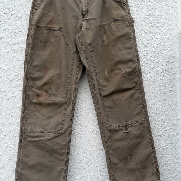 Vintage Carhartt Brown Double Knee 