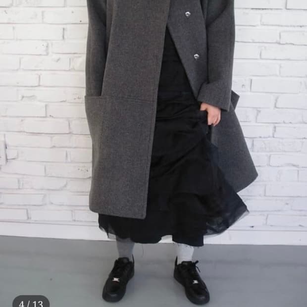 Eonts에옹쓰 2025 mannish half coat 매니쉬 하프코트