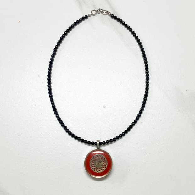 [현재]핸드메이드 팬던트 목걸이