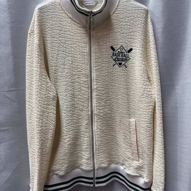 빈폴 베이스볼 리그 로고 엠보싱 집업 L~XL