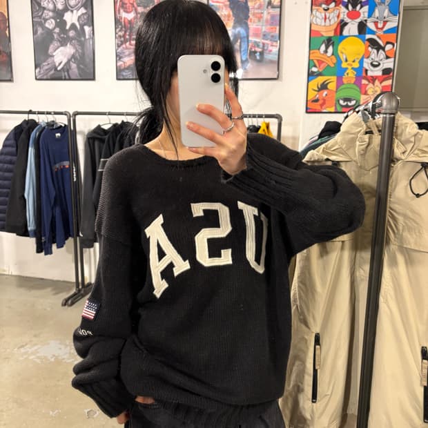 폴로스포츠 니트