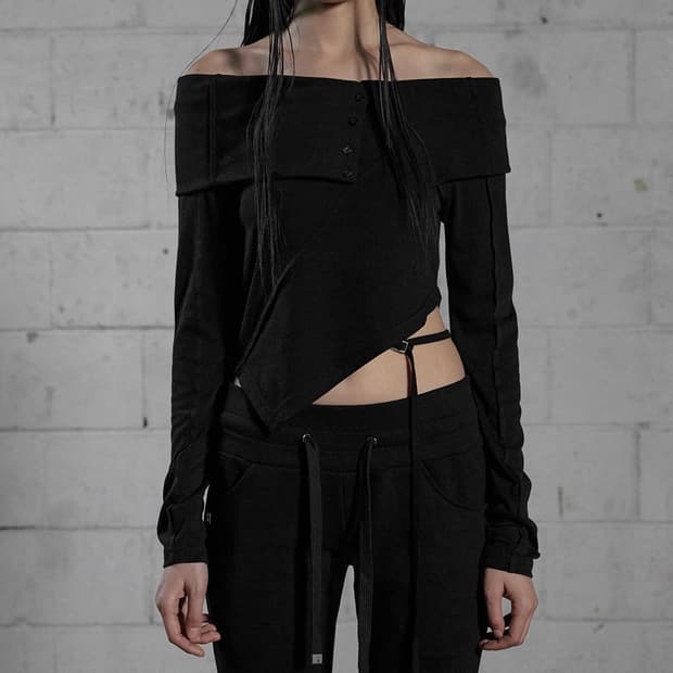 반택포) 보헤미안서울 보헴서 오프숄더 WAIST STRING