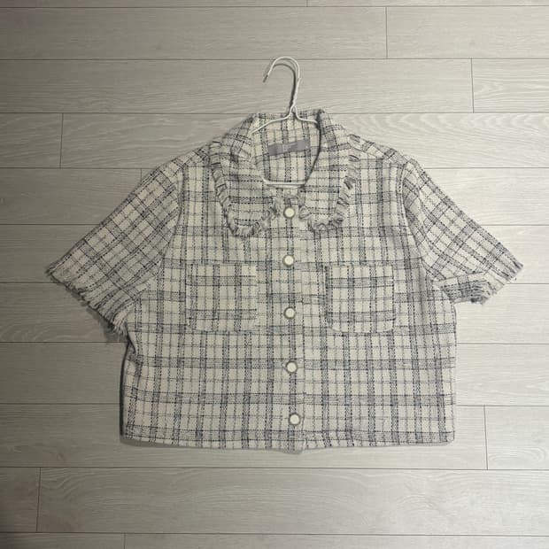 에잇세컨즈 트위드 자켓