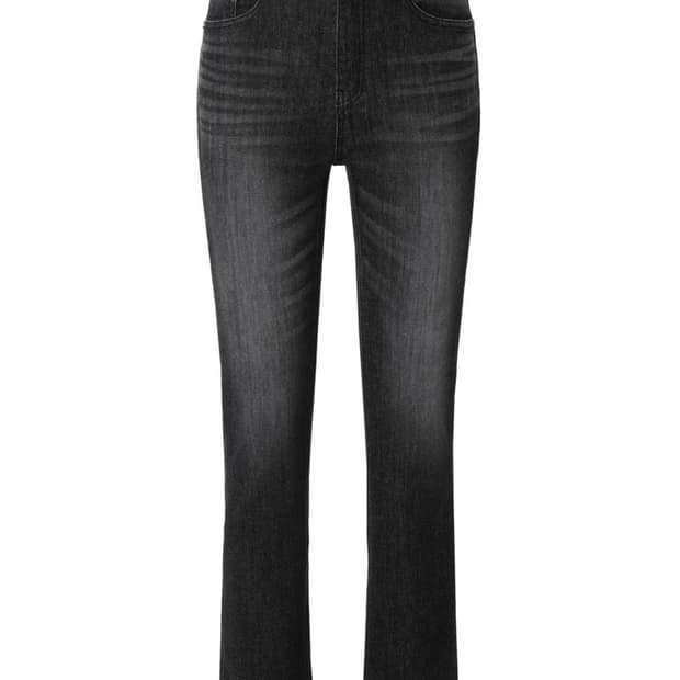 쓰리타임즈 5501 Bootcut black jeans