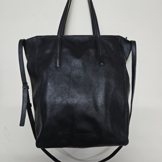 Massimo Dutti 가죽 토트크로스백 