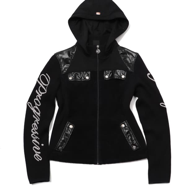 EXR Layered Hooded Zip-Up Women M