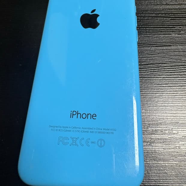 아이폰 5c blue 16GB