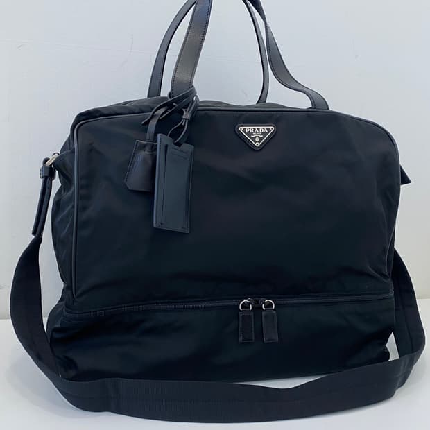 프라다 나일론 포코노 사피아노 2way 보스턴백
