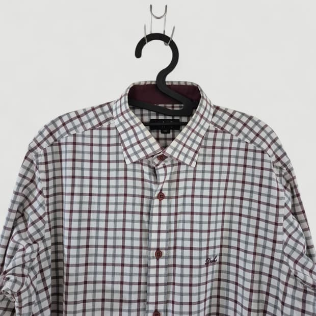 [100]닥스 빈티지 체크셔츠 긴팔 Men