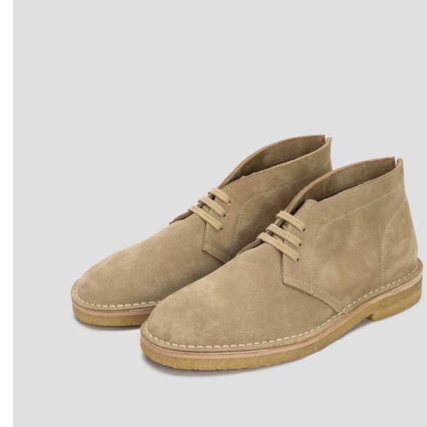 그라더스(grds) blucher 17 suede beige