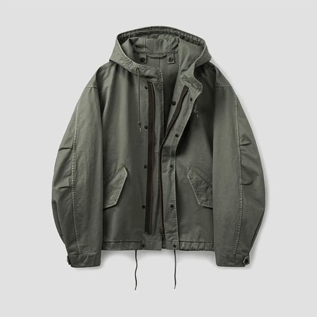 [M] 유니온블루 M51 MIL SHORT PARKA [KHAKI GRA