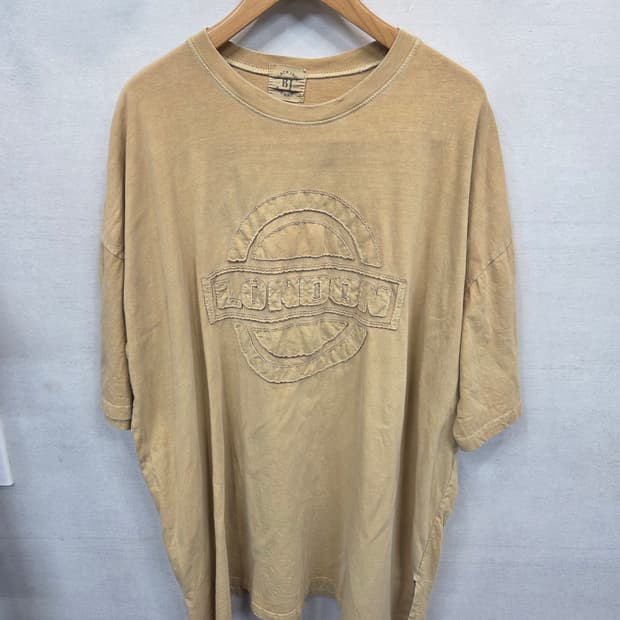 빈티지 블랙잭 런던 패치 피그먼트 빅사이즈 옆트임 반팔 xxxl