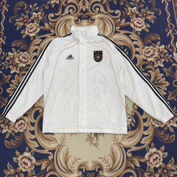 (L)00s 아디다스 ADIDAS 독일 국대 바람막이 자켓(화이트)