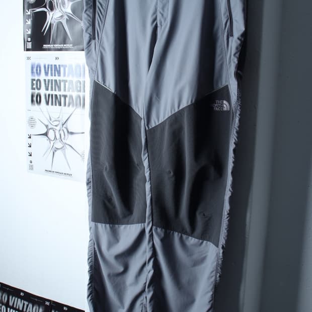 (XL) 노스페이스 트레이닝복 바지 등산 기능성 밴딩 그레이-P9805