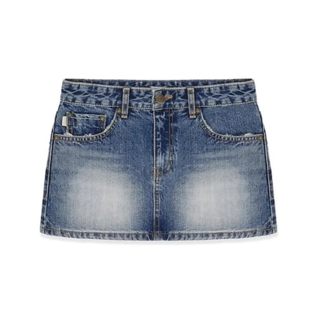 [XS] 글로니 99 LOW-RISE MINI SKIRT (BLUE)