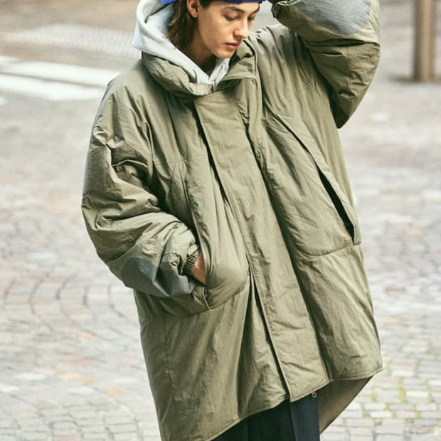 Mmw 빅실루엣 몬스터파카 올리브색상 m