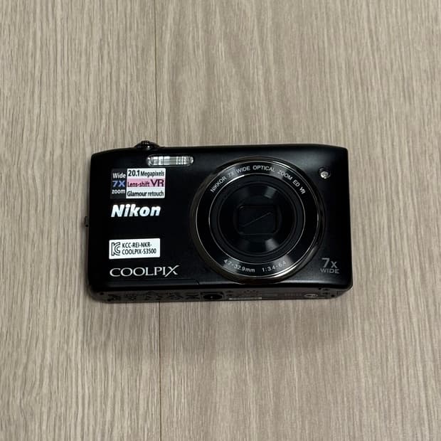 Nikon 니콘 쿨픽스 s3500 블랙