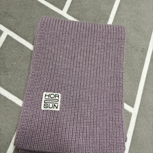 홀리선 목도리 머플러 라벤더