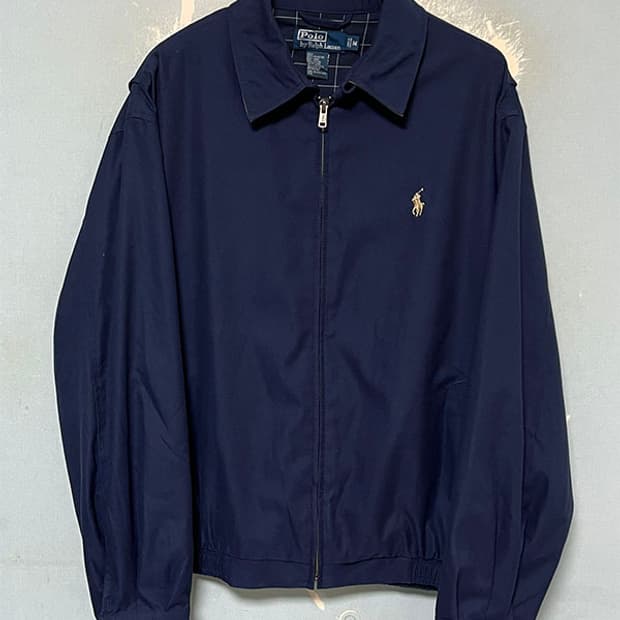 POLO 남자 스윙탑 블루종 춘추 네이비 캐주얼 XXL 110 