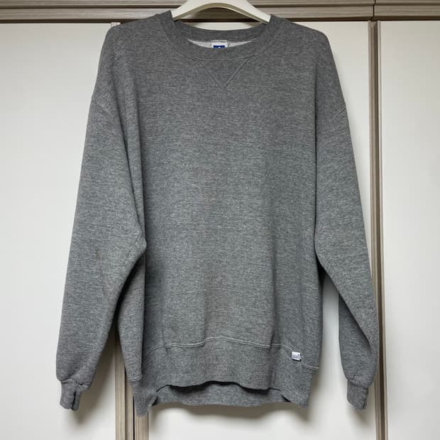 [L] 90s russell usa 러셀 스웻셔츠 그레이