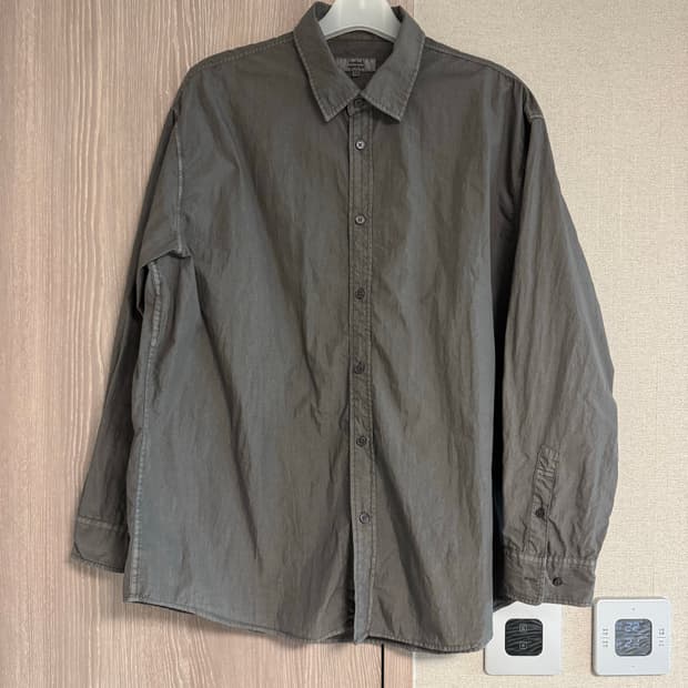 [MUSINSA STANDARD]무신사스탠다드 캐주얼 셔츠_차콜(xxl)