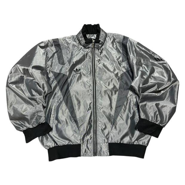 ✨ (바배) 아디다스 90s 올드스쿨 실버 바람막이 
