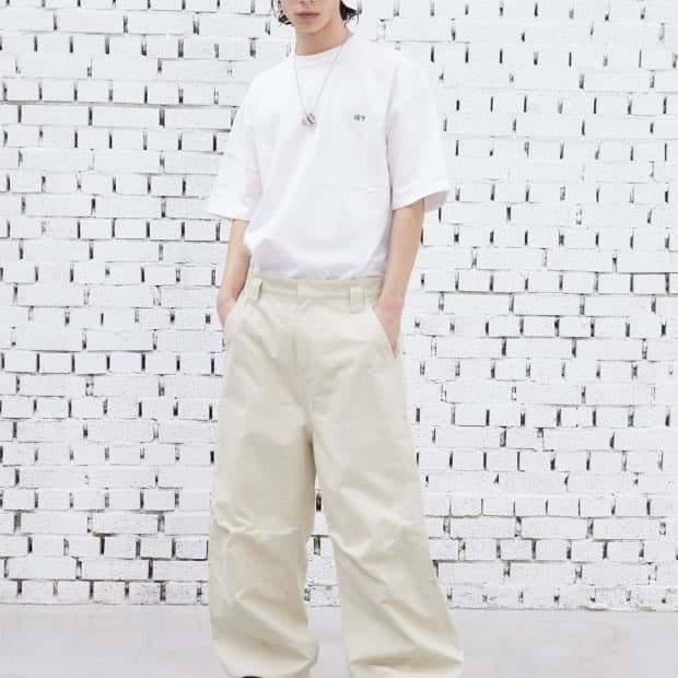 이에이 MAC CARPENTER PANTS Ivory