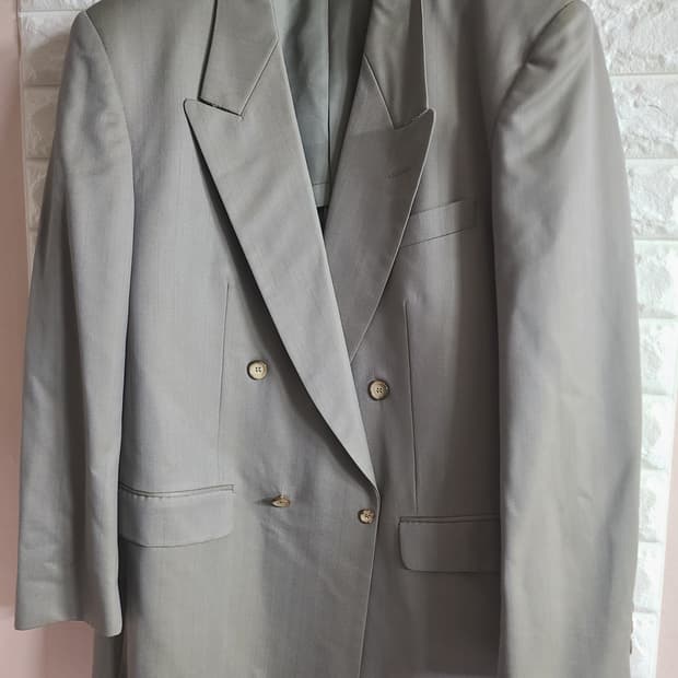 빈티지 입생로랑 더블 버튼 블레이저(100)