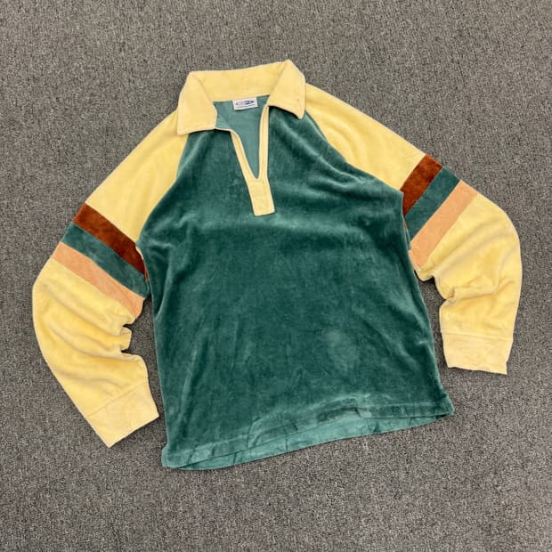 M)AIPA 빈티지 테리 롱슬리브 카라티