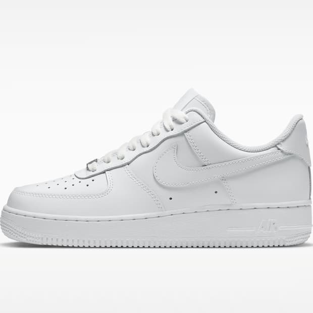 나이키 에어포스1 올백 운동화 / 에어포스 화이트 240