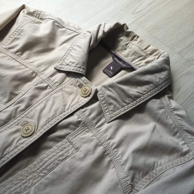 jpn빈티지 베이지 버튼 자켓