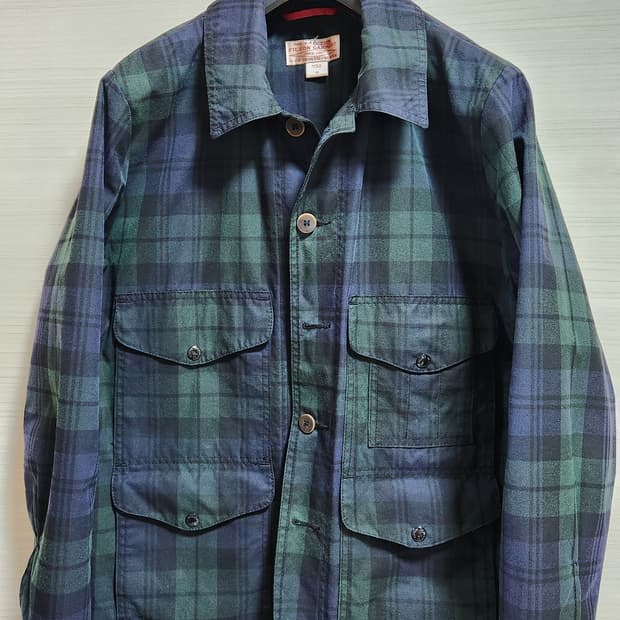 필슨(Filson) 블랙워치 왁스 코튼  크루저 자켓 (M, 105)