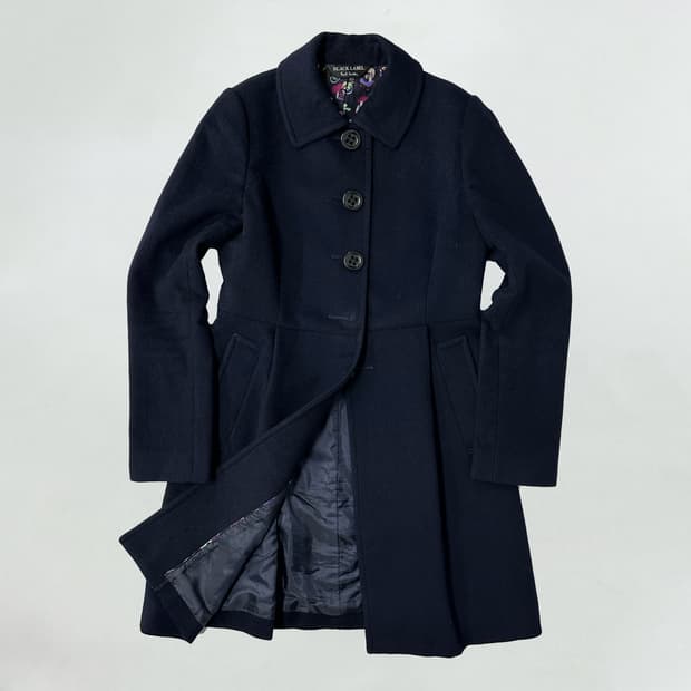 폴스미스 핀턱 디테일 울코트